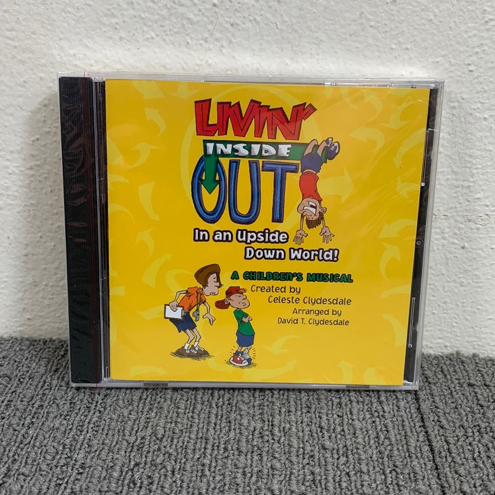 Livin' Inside Out In an Upside Down World by Celeste Clydesdale (CD, 2006) New